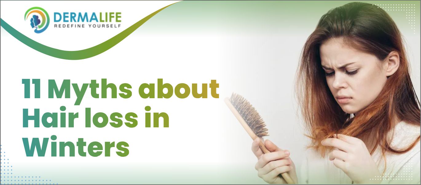 Myths about Hair loss in Winters