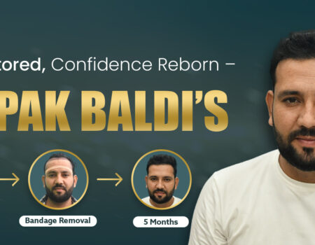 Unshaven FUE Hair Transplant