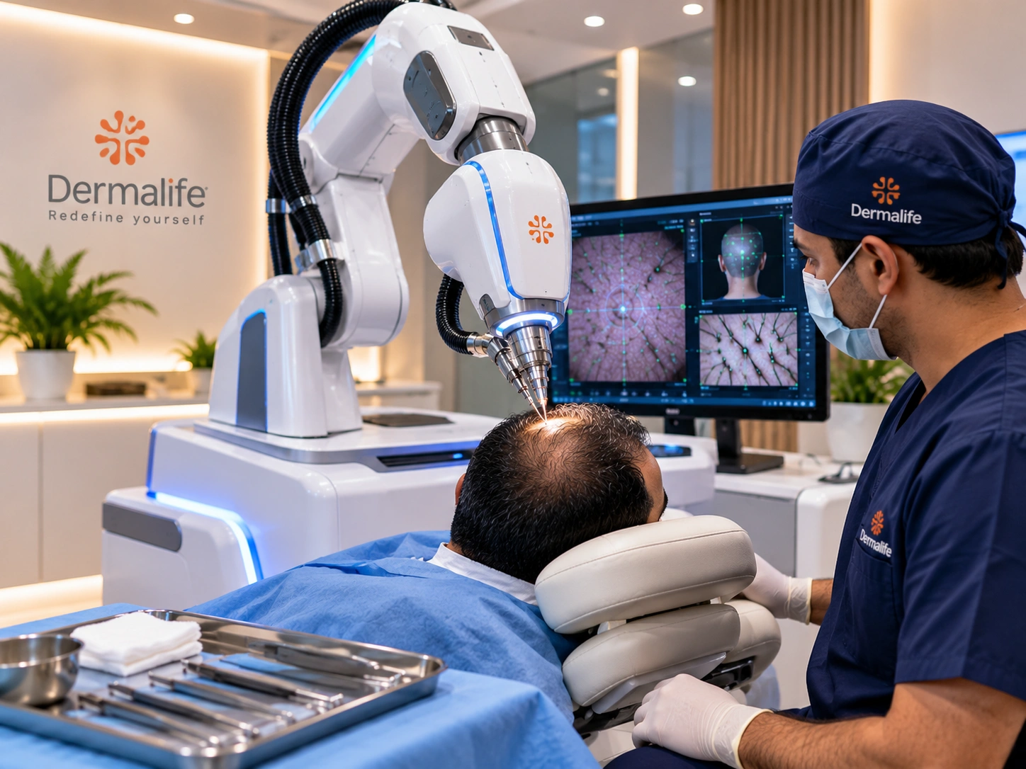 Robotic Hair Transplant in Delhi
