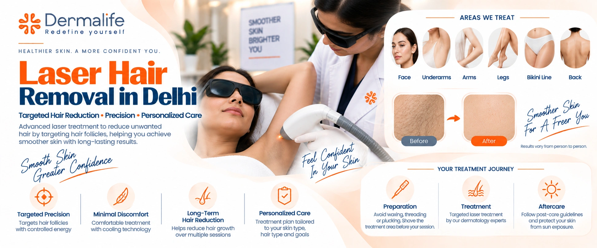 Full Body Laser-Hair Removal in Delhi