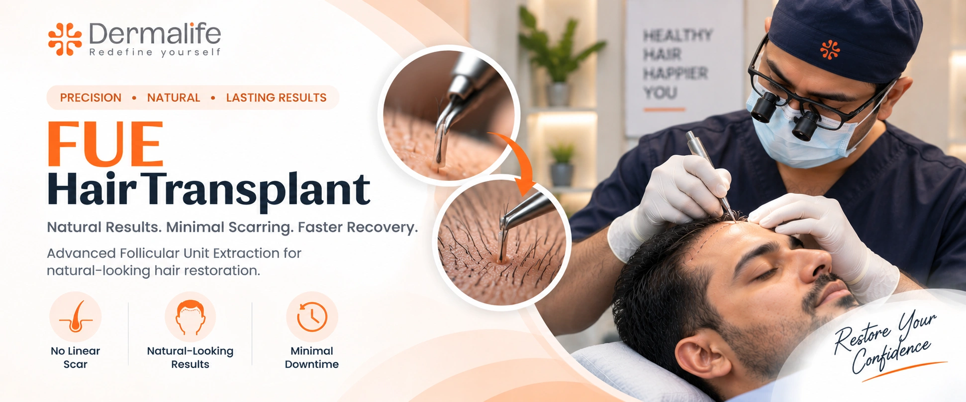 Want a scar free-hair transplant?