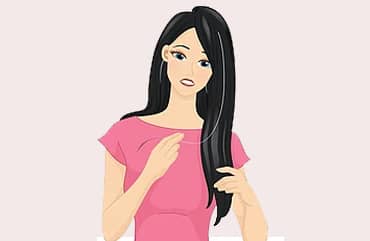 Premature greying or whitening of the hair